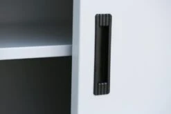 Schiebetürenschrank Sideboard Aus Stahl Lichtgrau 750 X 800 X 450 Mm (H X B X T) 550080 -Büromöbel Förderung 008ac20e 8464 4705 b981 1e38b4057683