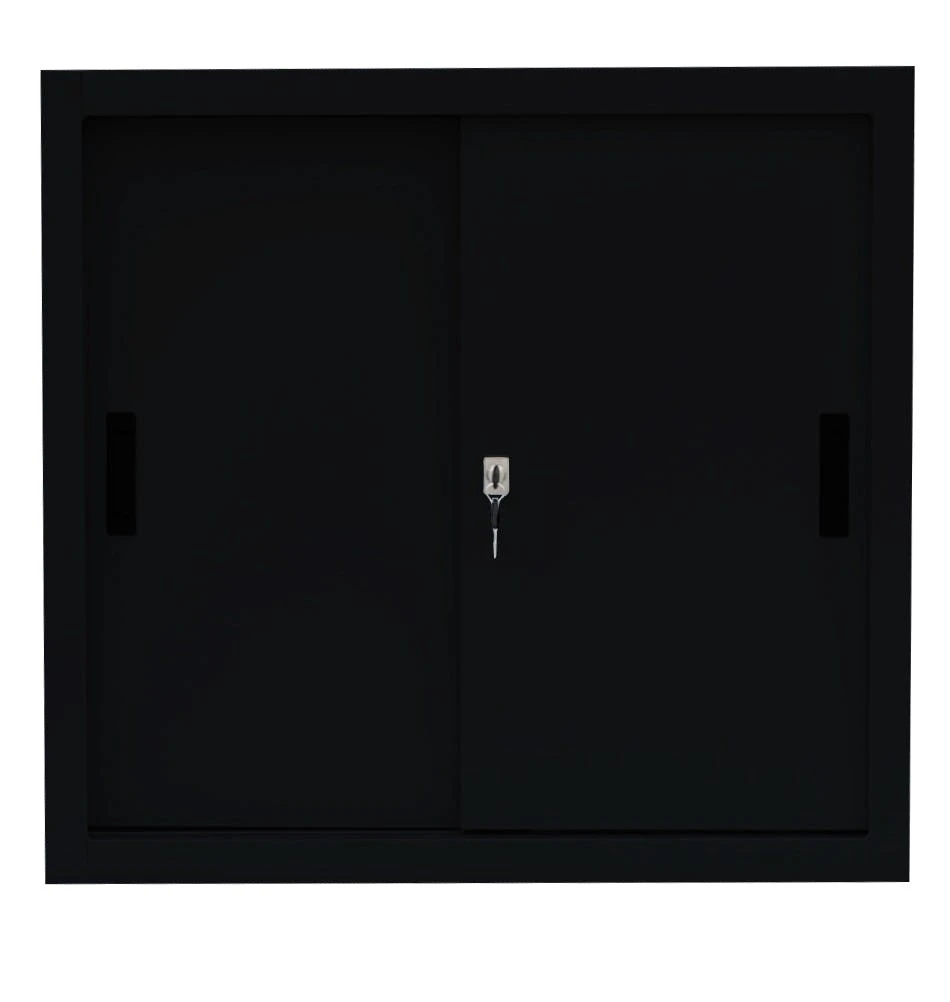 Schiebetürenschrank Schwebetürenschrank 2 OH 750 X 800 X 450 Mm Tiefschwarz 6 Schiebetürenschrank Schwebetürenschrank 2 OH 750 X 800 X 450 Mm Tiefschwarz – Bild 6