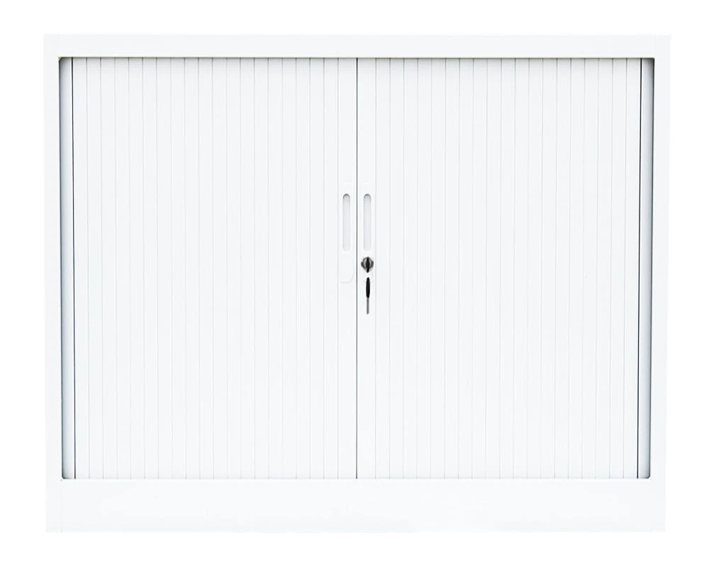 Querrollladenschrank Sideboard Stahl Büro Aktenschrank Rollladenschrank Schwarz (HxBxT) 1050x1200x460mm 555139 7 Querrollladenschrank Sideboard Stahl Büro Aktenschrank Rollladenschrank Schwarz (HxBxT) 1050x1200x460mm 555139 – Bild 7