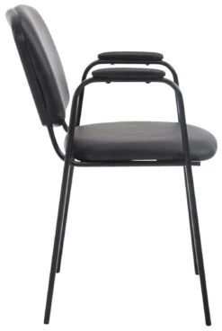 4er Set Besucherstühle Ken PRO Kunstleder Schwarz -Büromöbel Förderung 0d80b7c1 59b9 4ae7 87b1 84d7f31f9bb6