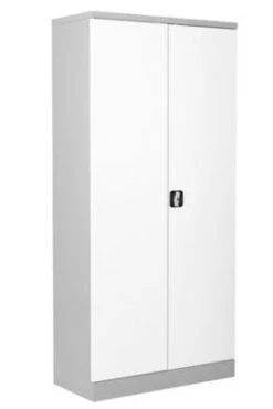 PROREGAL Stahlschrank Bee | HxBxT 195x92x50 Cm | Grau-Weiß -Büromöbel Förderung 10d1a484 a2c1 4984 abf1 32494d7665c0