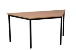 PROREGAL Bürotisch Wolf | Trapez | HxBxT 75x140x60 Cm | Schwarz-Buche 12 PROREGAL Bürotisch Wolf | Trapez | HxBxT 75x140x60 Cm | Schwarz-Buche -Büromöbel Förderung 11e5269f 80a8 4d22 a8fb 7c25133092bd