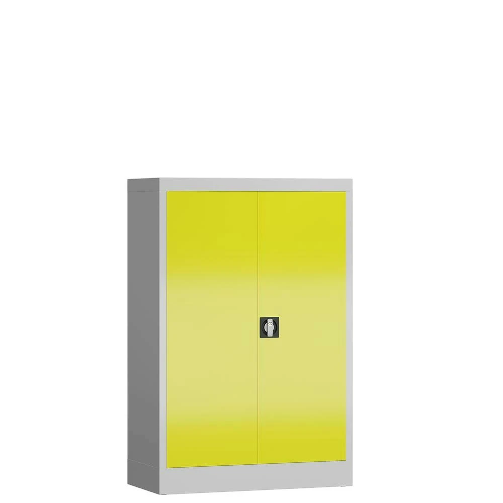 Aktenschrank Flügeltürenschrank 2 Fachböden Metallschrank Abschließbar 1000 X 800 X 380 Mm Lichtgrau X-530310 2 Aktenschrank Flügeltürenschrank 2 Fachböden Metallschrank Abschließbar 1000 X 800 X 380 Mm Lichtgrau X-530310 – Bild 2