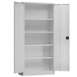 Aktenschrank Kompl. Montiert 195x92x50cm Büro Metallschrank Mehrzweckschrank X-530350 -Büromöbel Förderung 21d1a1b6 3729 4410 ad90 61f7739baf4f