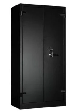 PROREGAL Feuerschutzschrank Shark| 5 Ordernhöhen | HxBxT 195x95x55 Cm | Schwarz -Büromöbel Förderung 2b0286d8 7801 4ae3 8b4a ee5f399031f5