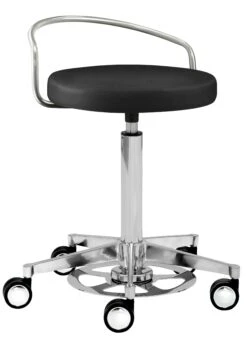 Mayer Sitzmöbel, Funktionsdrehhocker 1394, Brillantschwarz, 1394_30572