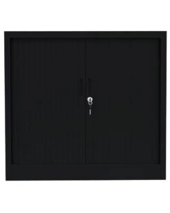 Querrollladenschrank Rollladenschrank Aktenschrank Sideboard Schwarz (HxBxT) 750 X 800 X 460 Mm 555089 -Büromöbel Förderung 2bfd0940 cf99 4e60 8802 26ce7afdf3af
