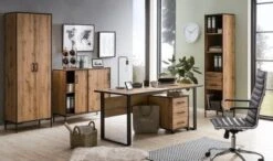 Möbelpartner Hochschrank Panda | HxBxT 195x40x40 Cm | Eiche Von PROREGAL -Büromöbel Förderung 315734b6 bc0a 4bf7 9441 5beba557a9f1