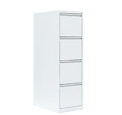 Hängeregistraturschrank Für DIN A4 Hängemappen 132x40x62cm Mit 4 Schüben Weiß -Büromöbel Förderung 3949721b 6088 4bd9 9d10 b384d6b79c37