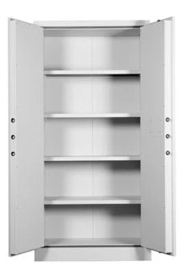 PROREGAL Feuerschutzschrank Shark| 5 Ordernhöhen | HxBxT 195x95x55 Cm | Grau 7 PROREGAL Feuerschutzschrank Shark| 5 Ordernhöhen | HxBxT 195x95x55 Cm | Grau – Bild 7