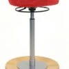 Mayer Sitzmöbel, Pendelhocker Mit Ergonomisch Geformtem Komfortsitz 1101, Rot, 1101_N_30311