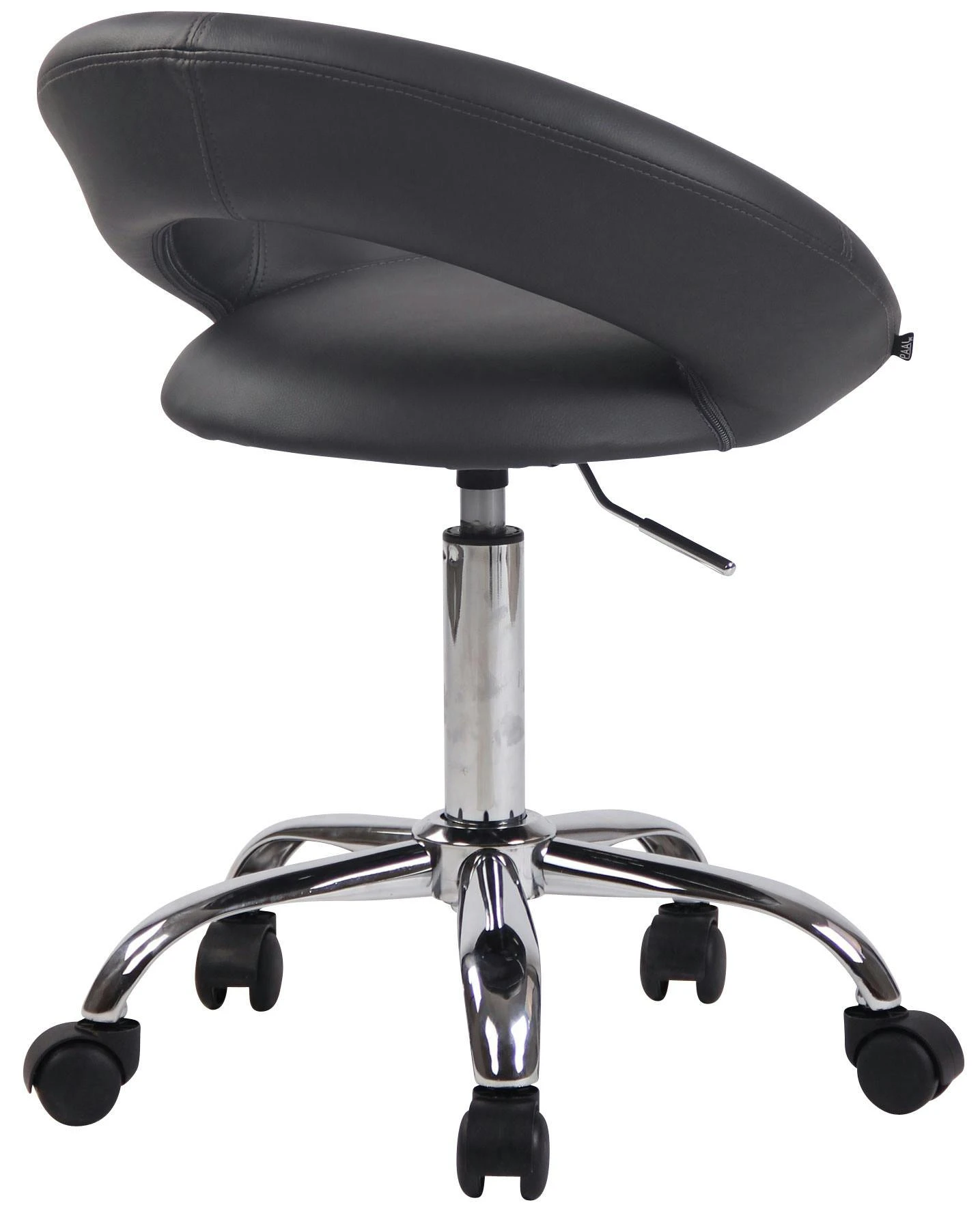 Arbeitshocker Olinda Kunstleder Grau 6 Arbeitshocker Olinda Kunstleder Grau – Bild 6