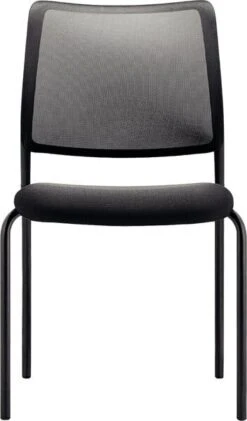 Besucherstuhl Mit Netz-Rückenlehne,