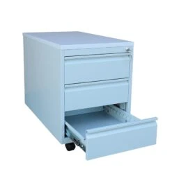 Büro Rollcontainer Mit 3 Schubladen Bürocontainer 61x46x79cm Lichtgrau 505315 -Büromöbel Förderung 4823c96a 9b66 455f 8d00 fca0164f0c8b