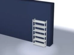 Büroregal, Eckregal, Fachl. 60kg, 6xStahlboden, Einseitig, Korpus RAL7035 -Büromöbel Förderung 4ae02bf8 0056 46ac b8d4 2ea1a3f5036d