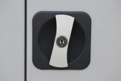 Stahl-Aktenschrank Aktenschrank Büroschrank Metallschrank Abschließbar 120x80x38,3cm Weiß 530297 -Büromöbel Förderung 4af2978d b87a 4bf5 b542 05aec65a626c