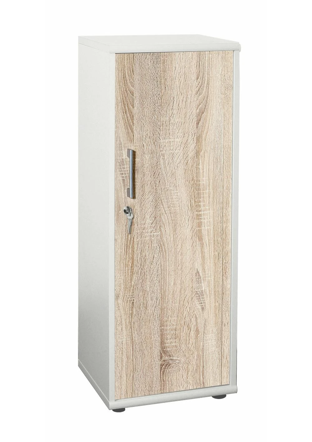 Möbelpartner Aktenschrank Tiger | Large | HxBxT 147x65x34 Cm | Weiß/ Eiche Von PROREGAL 3 Möbelpartner Aktenschrank Tiger | Large | HxBxT 147x65x34 Cm | Weiß/ Eiche Von PROREGAL – Bild 3
