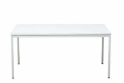 PROREGAL Bürotisch Wolf | Rechteckig | HxBxT 75x200x80 Cm | Weiß