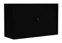 Querrollladenschrank Rollladenschrank Aktenschrank Sideboard Schwarz (HxBxT) 750 X 800 X 460 Mm 555089 -Büromöbel Förderung 56763d70 a6a8 46b3 9281 4c7ee367fc5e