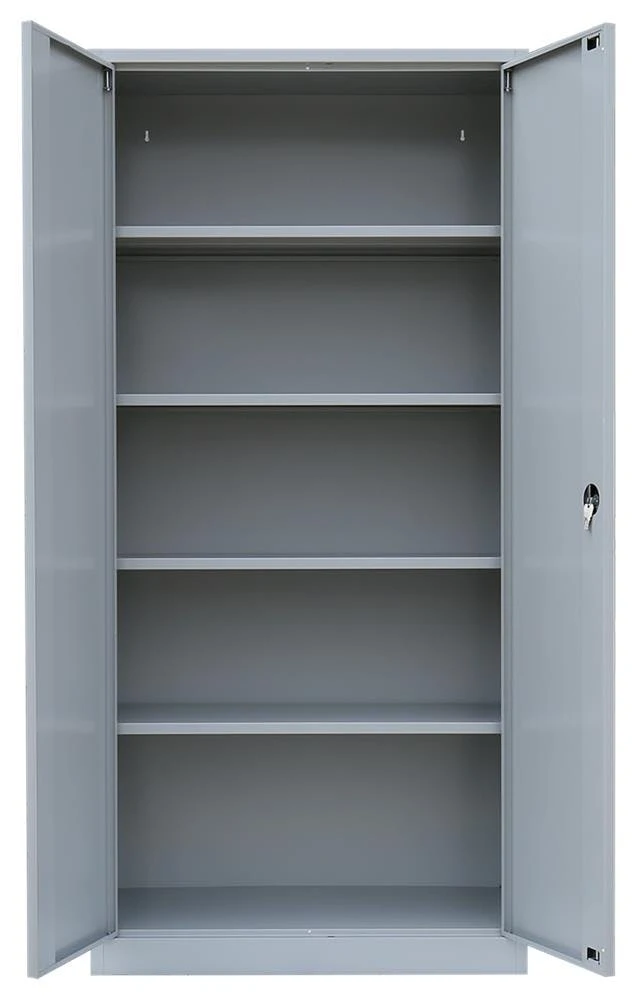 Stahl Aktenschrank Metallschrank Abschließbar Büroschrank Weiß 1950 X 925 X 422 Mm 530347 4 Stahl Aktenschrank Metallschrank Abschließbar Büroschrank Weiß 1950 X 925 X 422 Mm 530347 – Bild 4