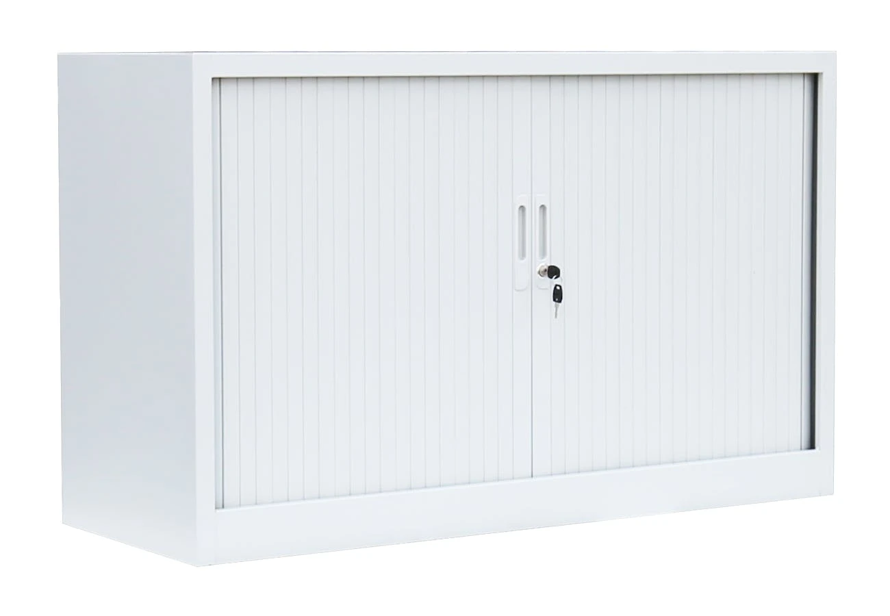 Querrollladenschrank Sideboard Stahl Büro Aktenschrank Rollladenschrank Schwarz (HxBxT) 1050x1200x460mm 555139 5 Querrollladenschrank Sideboard Stahl Büro Aktenschrank Rollladenschrank Schwarz (HxBxT) 1050x1200x460mm 555139 – Bild 5