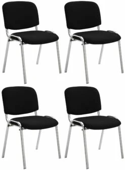 4er Set Stühle Ken C Stoff Braun -Büromöbel Förderung 65614bd1 8e5f 4d50 9000 524721923ed0