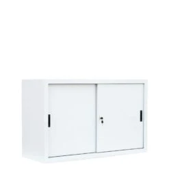 Schiebetürenschrank Büro Aktenschrank Sideboard Aus Stahl Weiß 750 X 1200 X 450 Mm (HxBxT) 550127 -Büromöbel Förderung 657e2637 d270 4545 a66a e2ab2b2e33fa 2