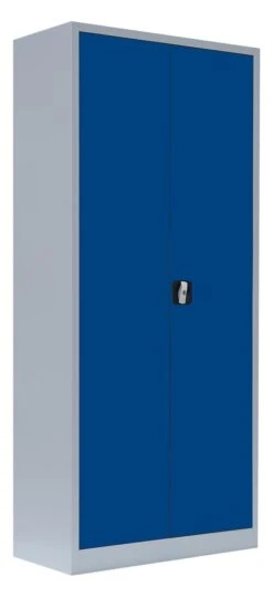 Stahl-Aktenschrank Metallschrank Abschließbar Büroschrank Lichtgrau/Blau 750 X 800 X 383 Mm 530301 -Büromöbel Förderung 659c1d75 4232 4460 a244 4b1bcbf03e8e