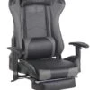 Bürostuhl Turbo XFM Kunstleder Schwarz/grau