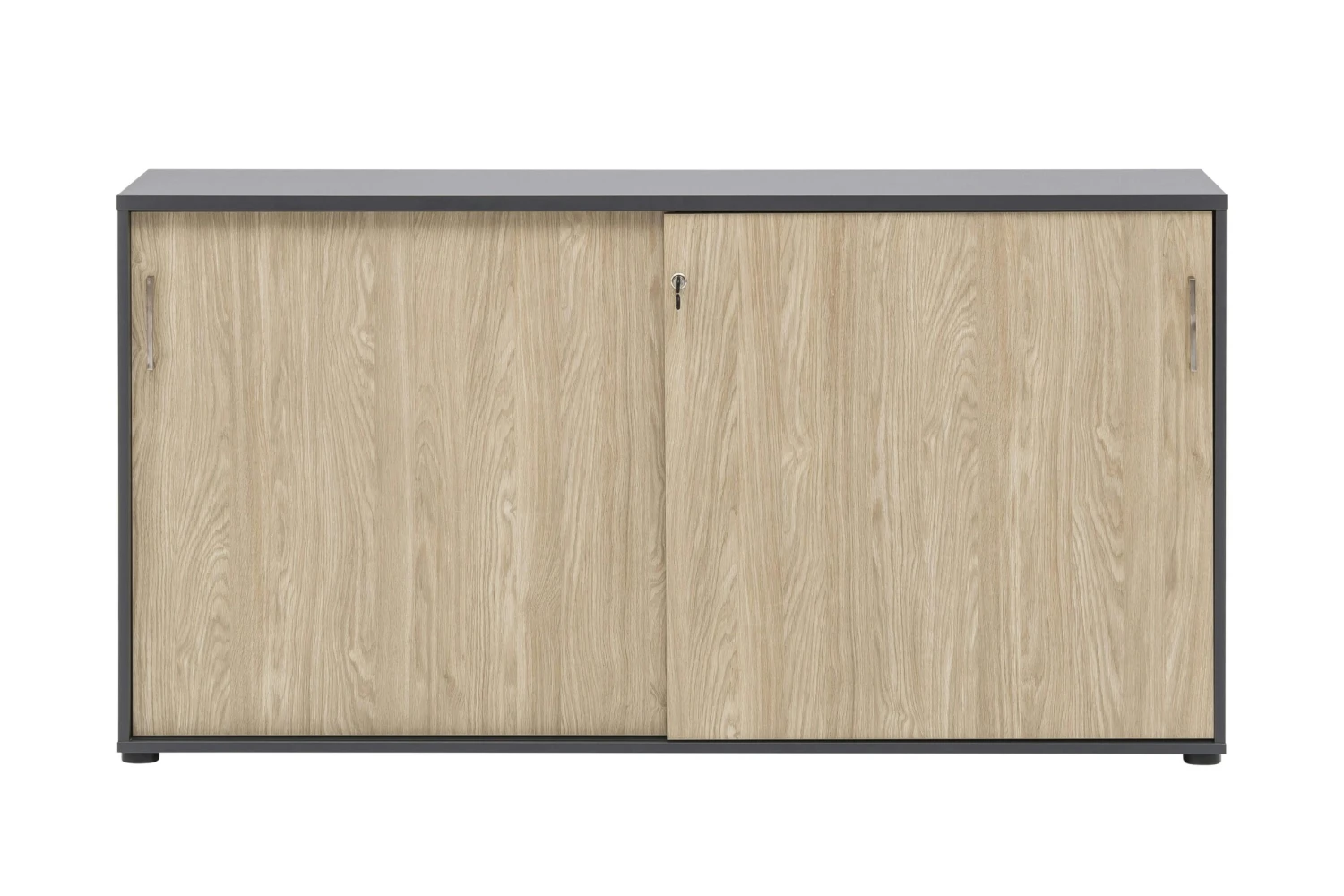 Möbelpartner Schiebetürenschrank Hippo | Large | HxBxT 120x160x40 Cm |Anthrazit Von PROREGAL 5 Möbelpartner Schiebetürenschrank Hippo | Large | HxBxT 120x160x40 Cm |Anthrazit Von PROREGAL – Bild 5