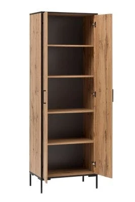 Möbelpartner Aktenschrank Panda | HxBxT 195x65x40 Cm | Weiß Von PROREGAL 2 Möbelpartner Aktenschrank Panda | HxBxT 195x65x40 Cm | Weiß Von PROREGAL – Bild 2