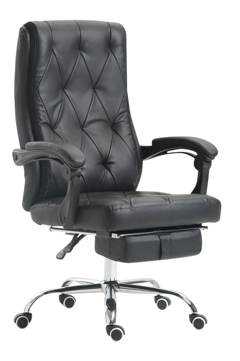 SIGMA Bürostuhl EC410, Aus PU, 59 X 70 X 108,5 Cm, Lederoptik Mit Sitzhöhenverstellung, Schwarz 5 SIGMA Bürostuhl EC410, Aus PU, 59 X 70 X 108,5 Cm, Lederoptik Mit Sitzhöhenverstellung, Schwarz – Bild 5