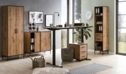 Möbelpartner Schiebetürenschrank Panda | HxBxT 96x100x41 Cm |Eiche Von PROREGAL -Büromöbel Förderung 6d1f009f e4f5 4d19 af7d f59155fba4b5