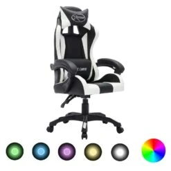 VidaXL Gaming-Stuhl Mit RGB LED-Leuchten Gold Und Schwarz Kunstleder 9 VidaXL Gaming-Stuhl Mit RGB LED-Leuchten Gold Und Schwarz Kunstleder -Büromöbel Förderung 6e5590c4 4c6c 4822 9d4c ea615ad2e523