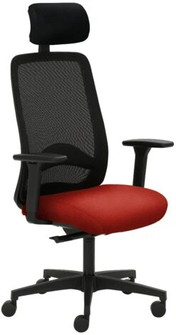 Mayer Sitzmöbel, Drehstuhl 2229, Kirschrot, 2229_AV1D_SYM++_30611 -Büromöbel Förderung 70cb6dde fbb3 4d6e b499 c0f917bac514