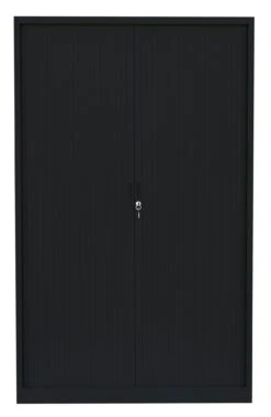 Querrollladenschrank "Gigant" Stahl Büro Aktenschrank Rolladenschrank (HxBxT) 195x120x46cm Schwarz 555169 -Büromöbel Förderung 712e6b9c 74e0 4785 86d1 9b0dab472411