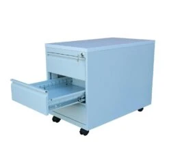 Büro Rollcontainer Mit 3 Schubladen Bürocontainer 61x46x79cm Lichtgrau 505315 -Büromöbel Förderung 72c56720 e4b5 44e4 ab0f 3806357e0989