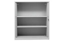 PROREGAL Rollladenschrank Weasel | 3 Ordernhöhen | HxBxT 135x120x46 Cm | Grau -Büromöbel Förderung 742cca0d 8ae5 459b b21b e274228dbf6b