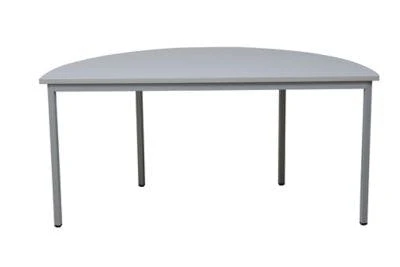 PROREGAL Bürotisch Wolf | Trapez | HxBxT 75x140x70 Cm | Grau 3 PROREGAL Bürotisch Wolf | Trapez | HxBxT 75x140x70 Cm | Grau – Bild 3