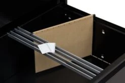 Büro Hängeregistraturschrank Für DIN A4 Hängemappen 132x40x62cm (HxBxT) Mit 4 Schüben Einbahnig Schwarz 560419 -Büromöbel Förderung 7f26355a e0ea 459b 96fc c1d6693691a4 2