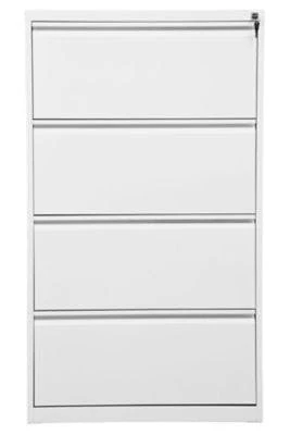 PROREGAL Hängeregistraturschrank Mare| HxBxT 132x76x62 Cm | Weiß 7 PROREGAL Hängeregistraturschrank Mare| HxBxT 132x76x62 Cm | Weiß – Bild 7