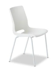 Kunststoffschalenstuhl, 4-Fuß Misty Grey, Sitz PP Misty Grey 4 Kunststoffschalenstuhl, 4-Fuß Misty Grey, Sitz PP Misty Grey – Bild 4