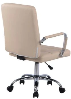 Bürostuhl Deli PRO Kunstleder Creme -Büromöbel Förderung 8c952c1d e354 4f9a 8364 dc3653cb0788