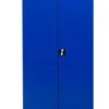 PROREGAL Stahlschrank Bee | HxBxT 195x92x42 Cm | Anthrazit-Blau