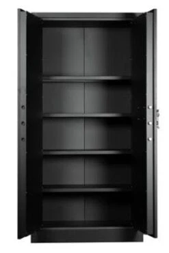 PROREGAL Feuerschutzschrank Shark| 5 Ordernhöhen | HxBxT 195x95x55 Cm | Schwarz -Büromöbel Förderung 995b6d72 55ea 4e86 b79c 0858ed8a40c0