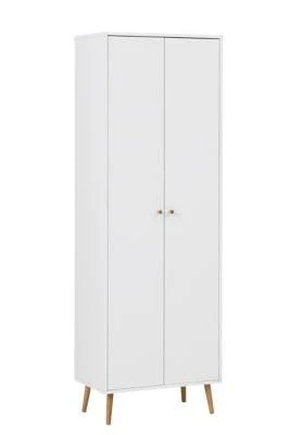 Möbelpartner Hochschrank Grizzly | HxBxT 195x40x40 Cm | Weiß Von PROREGAL 2 Möbelpartner Hochschrank Grizzly | HxBxT 195x40x40 Cm | Weiß Von PROREGAL – Bild 2