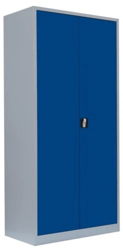 Stahl-Aktenschrank Metallschrank Abschließbar Werkzeugschrank 195 X 92,5 X 60cm Lichtgrau/Anthrazit 530368 -Büromöbel Förderung a015df52 34de 4643 921b 9720594b61ce