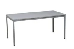 PROREGAL Bürotisch Wolf | Rechteckig | HxBxT 75x180x80 Cm | Grau -Büromöbel Förderung a8adf5c5 341e 4df8 9af7 a9d289228522