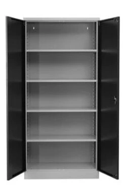 PROREGAL Stahlschrank Bee | HxBxT 195x92x60 Cm | Grau-Schwarz 13 PROREGAL Stahlschrank Bee | HxBxT 195x92x60 Cm | Grau-Schwarz -Büromöbel Förderung aa0f1cb8 b8ea 4e60 822e a0bd2c51d2d6