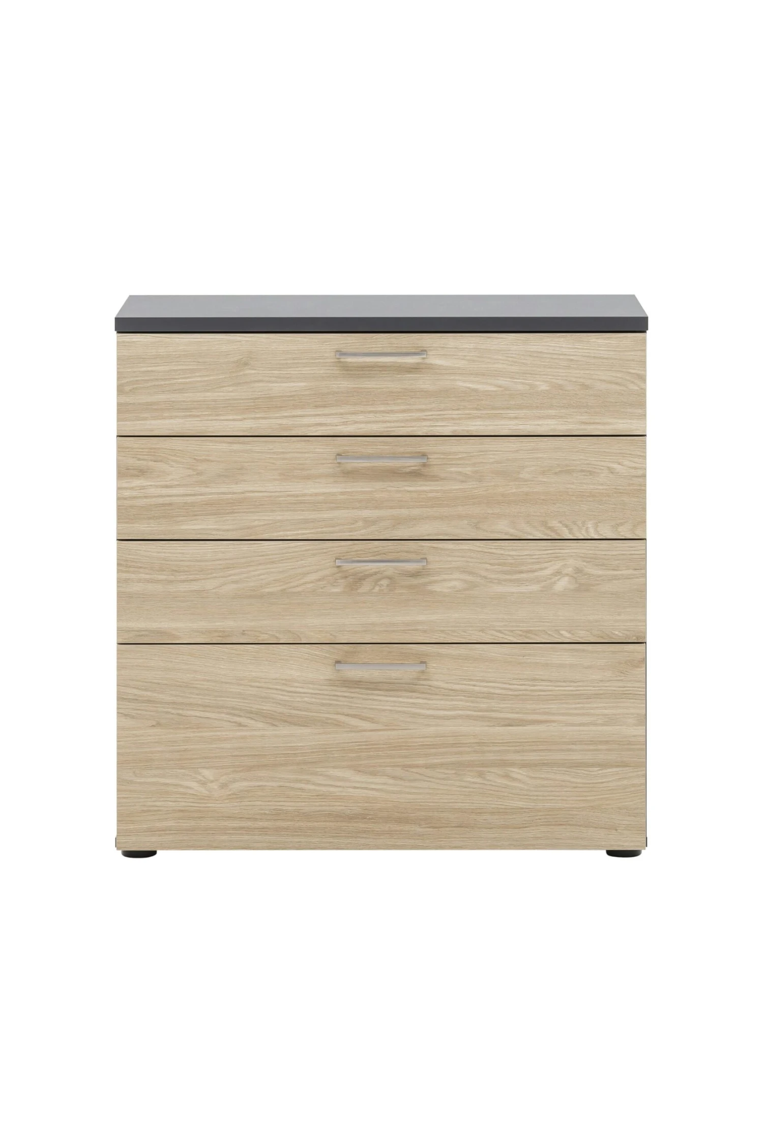 Möbelpartner Schubladenschrank Hippo | HxBxT 84x80x40 Cm |Eiche Von PROREGAL 1 Möbelpartner Schubladenschrank Hippo | HxBxT 84x80x40 Cm |Eiche Von PROREGAL